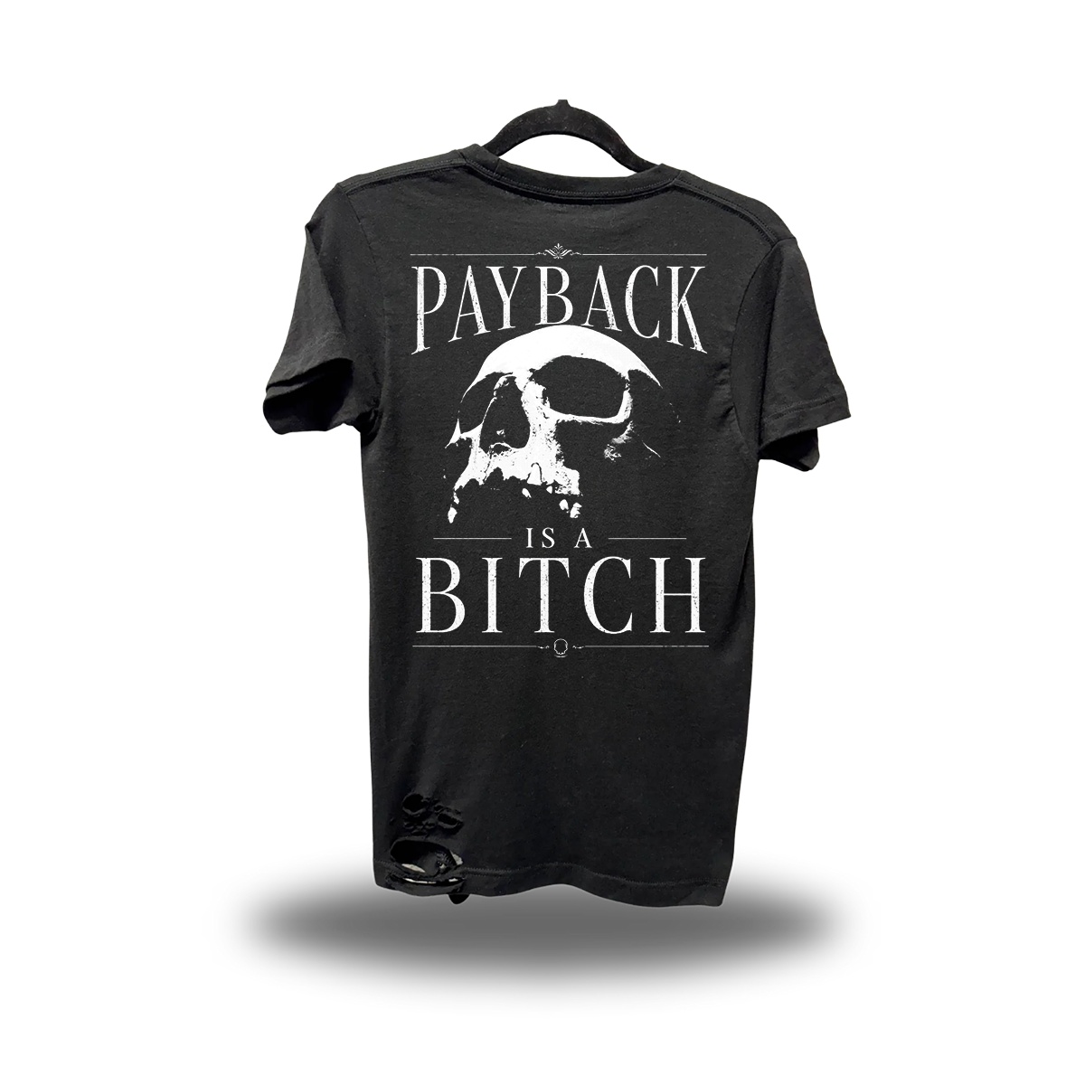 PAYBACK ROAD RASH BLACK TEE 1.0