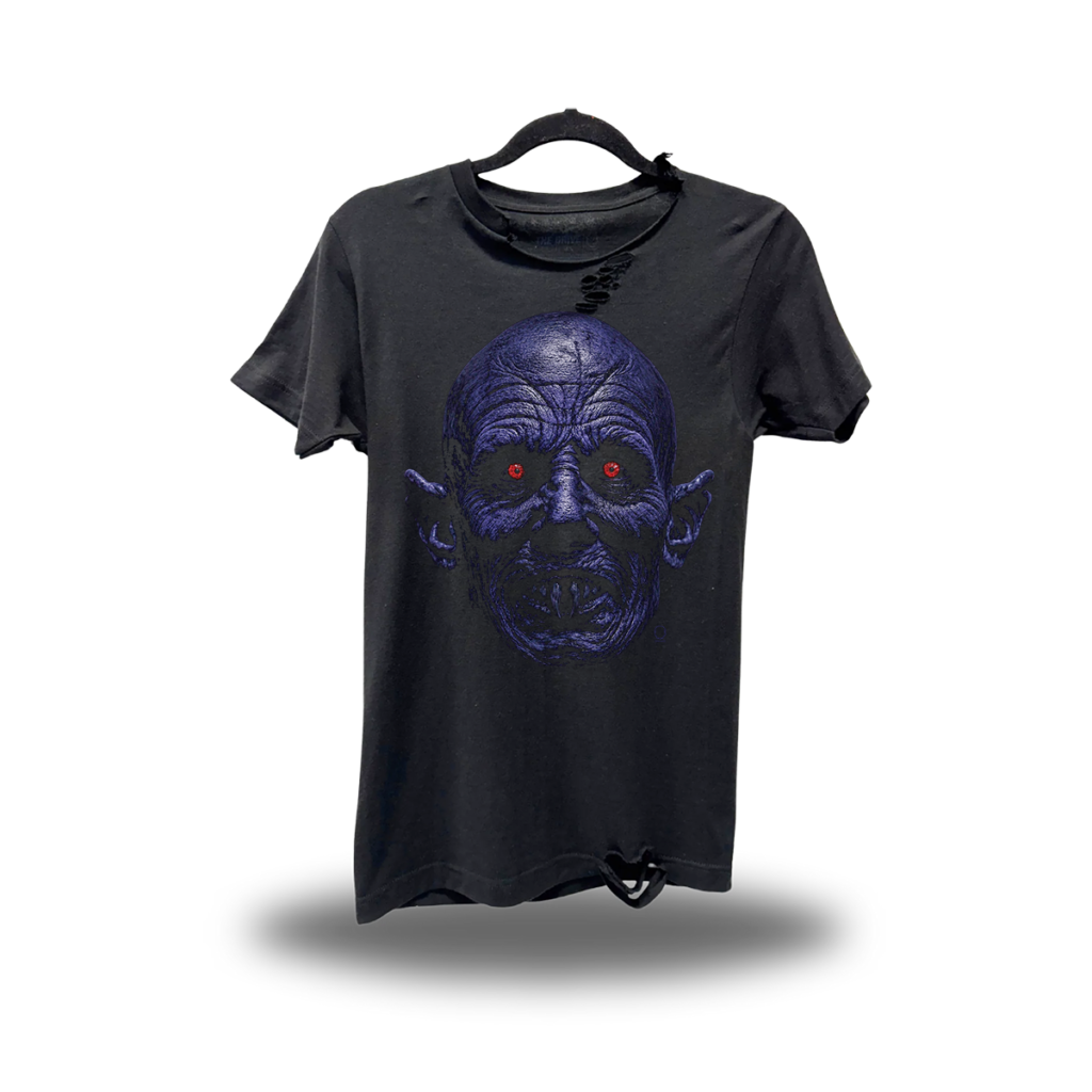 CRIMSON GAZE ROAD RASH BLACK TEE 1.0