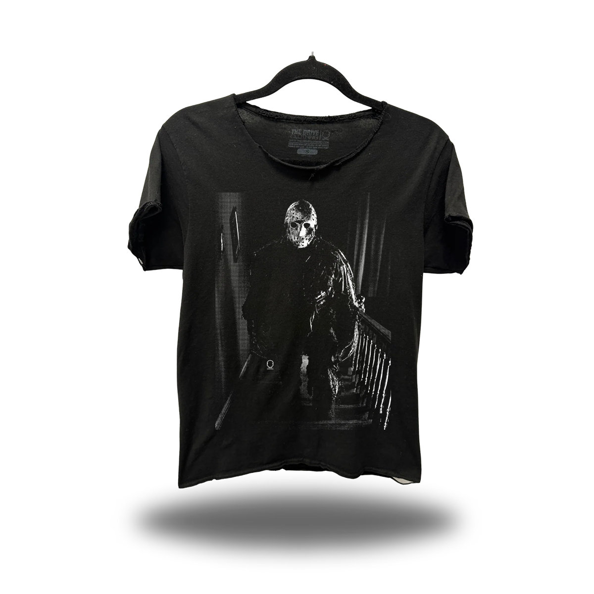 SHADOW STALKER ROAD RASH RAW EDGE BLACK TEE