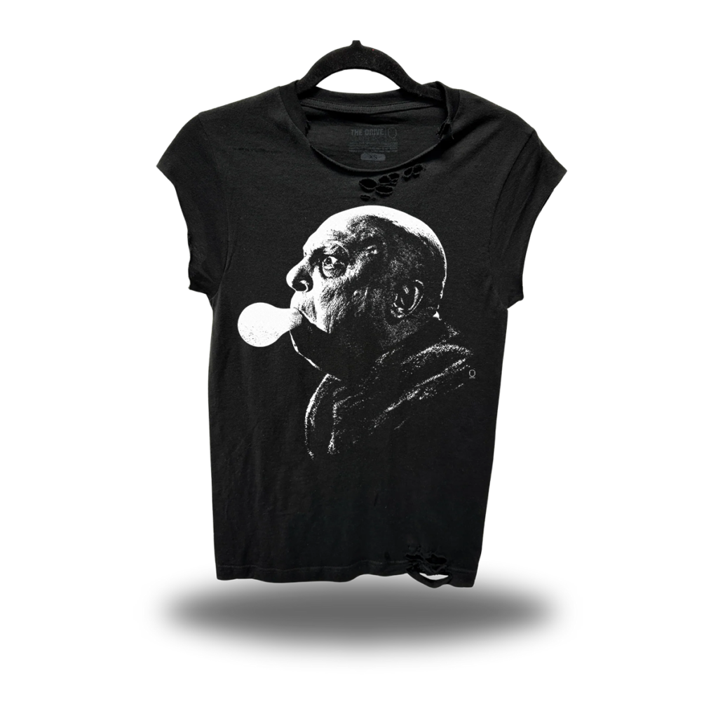 ILLUMINATED ROAD RASH MUSCLE BLACK TEE