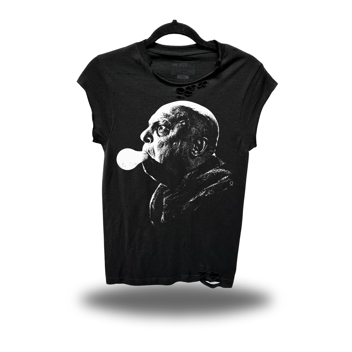ILLUMINATED ROAD RASH MUSCLE BLACK TEE