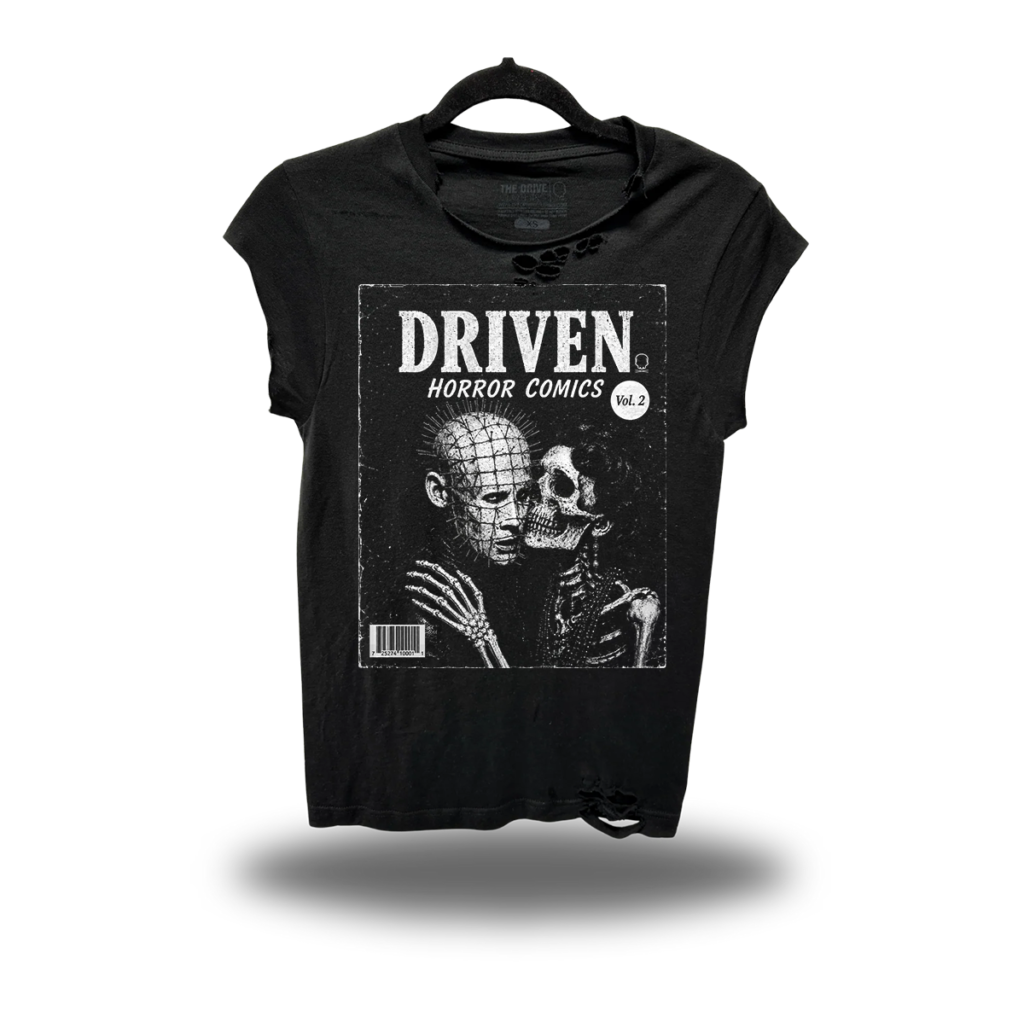 COMICS 2 ROAD RASH MUSCLE BLACK TEE