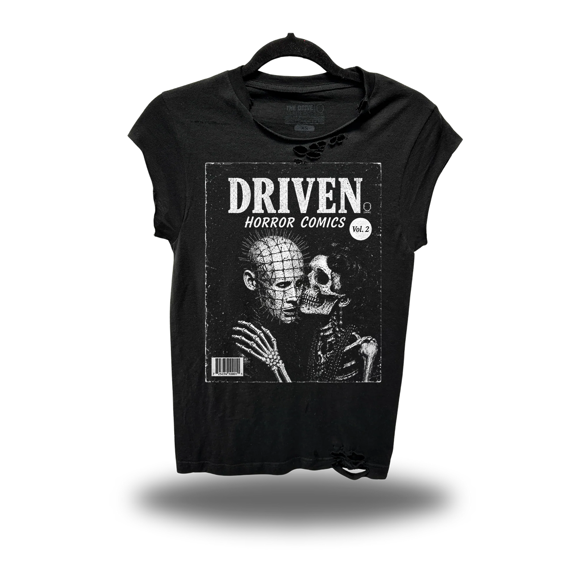 COMICS 2 ROAD RASH MUSCLE BLACK TEE