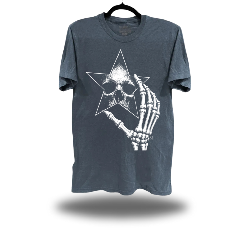 STAR MIRROR CLASSIC TEE *BLUE JEAN*