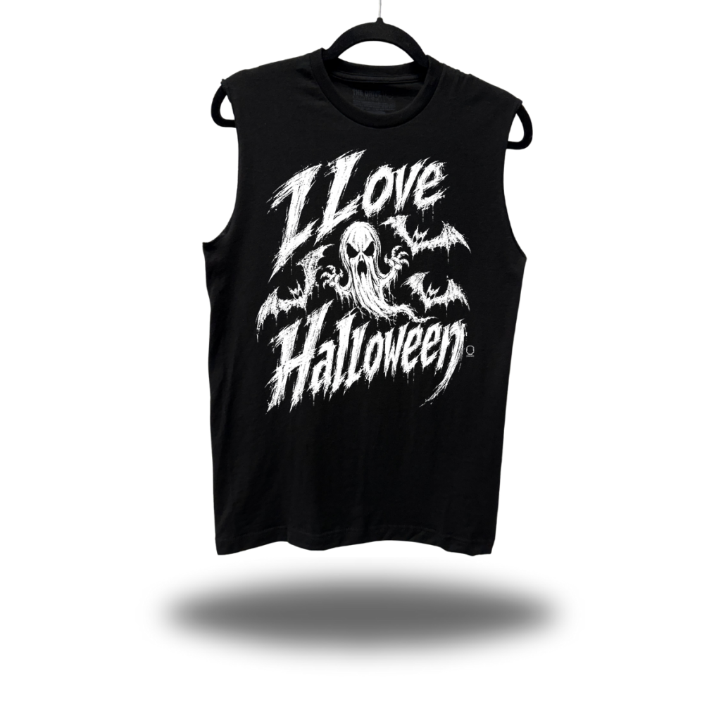 I LOVE HALLOWEEN CLASSIC MUSCLE TANK