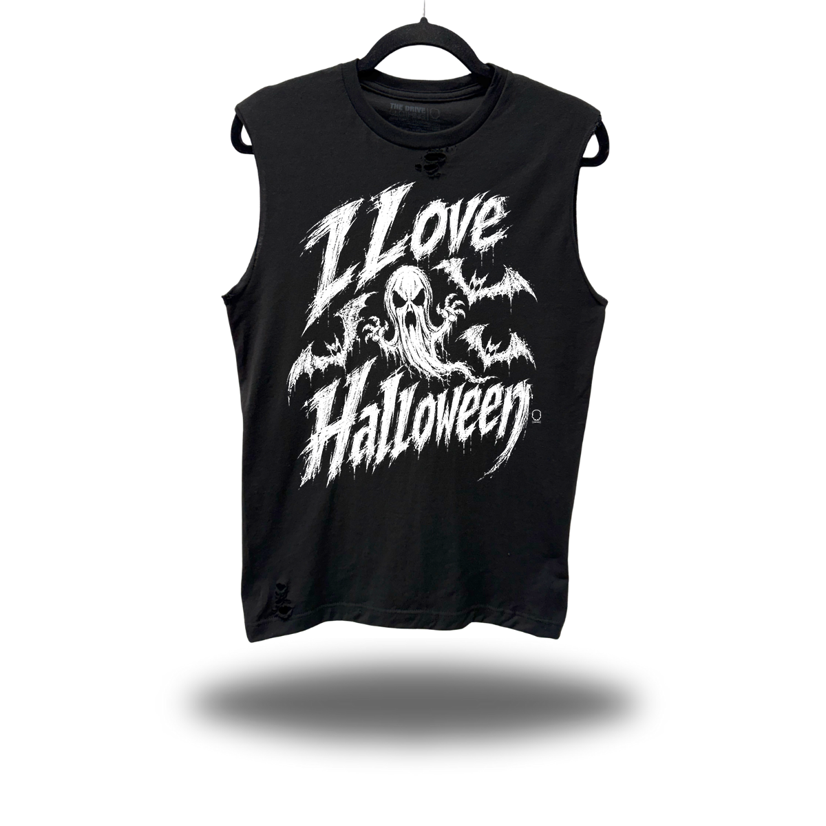 I LOVE HALLOWEEN ROAD RASH MUSCLE TANK