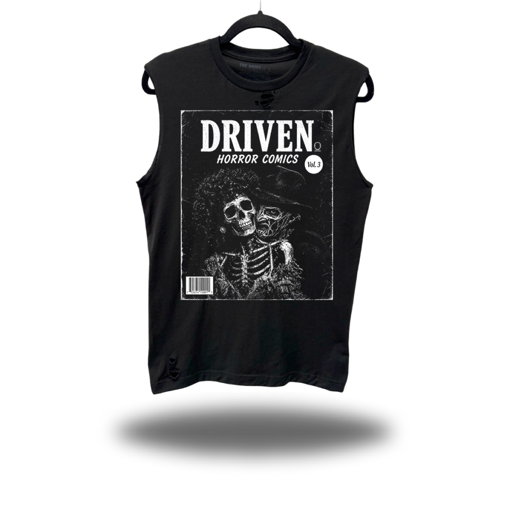 COMICS 3 ROAD RASH MUSCLE TANK