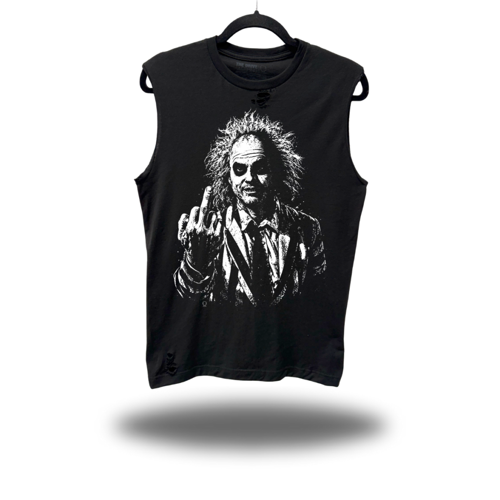 ONE LAST FU ROAD RASH MUSCLE TANK