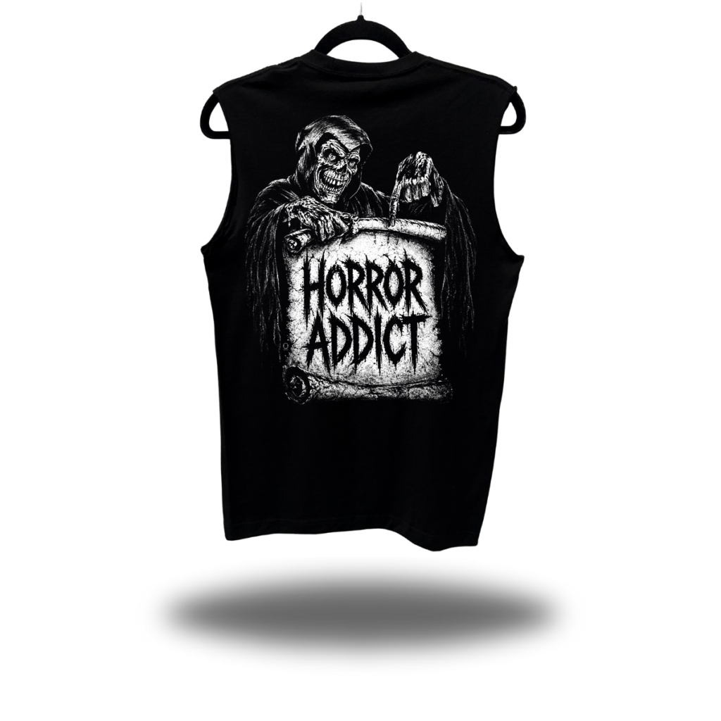 HORROR ADDICT CLASSIC MUSCLE TANK