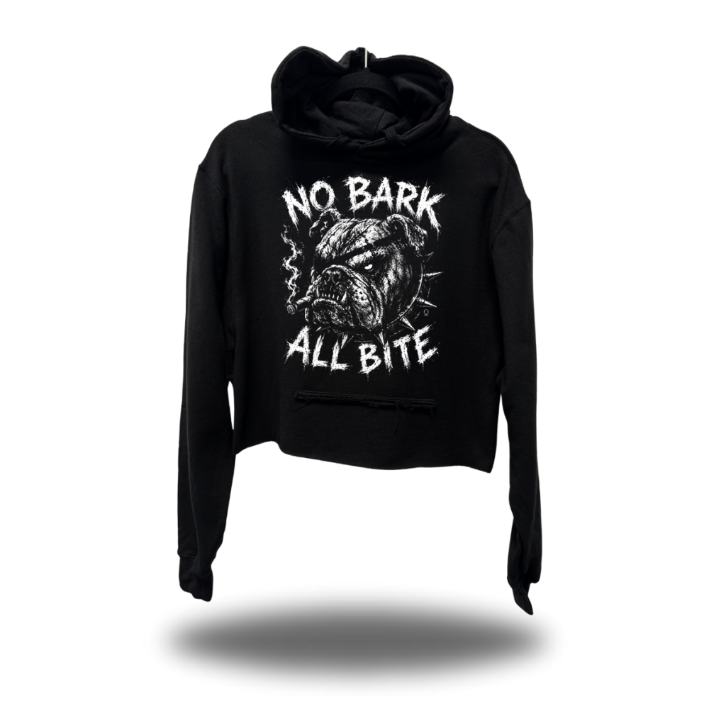 ALL BITE CROP HOODIE