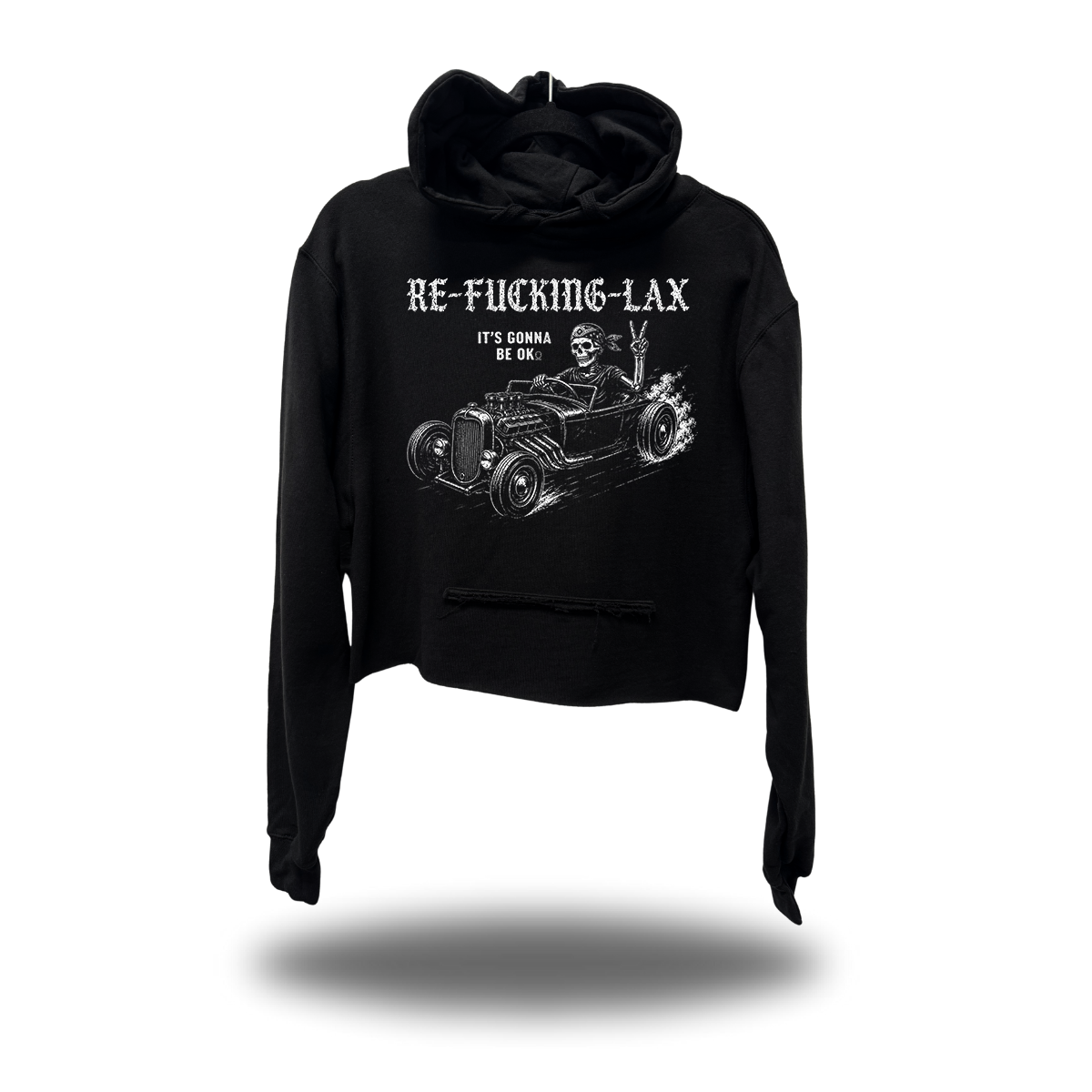 RELAX CROP HOODIE