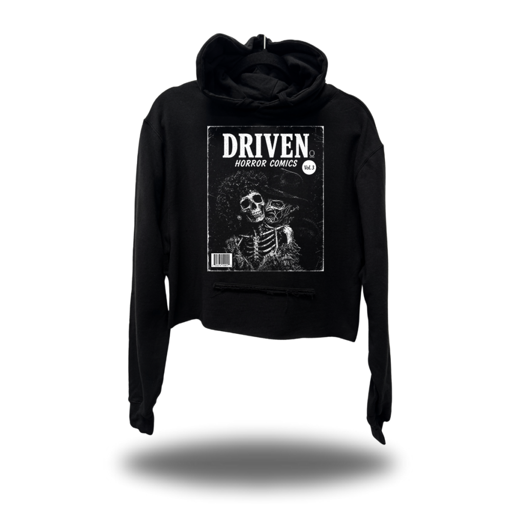 COMICS 3 CROP HOODIE