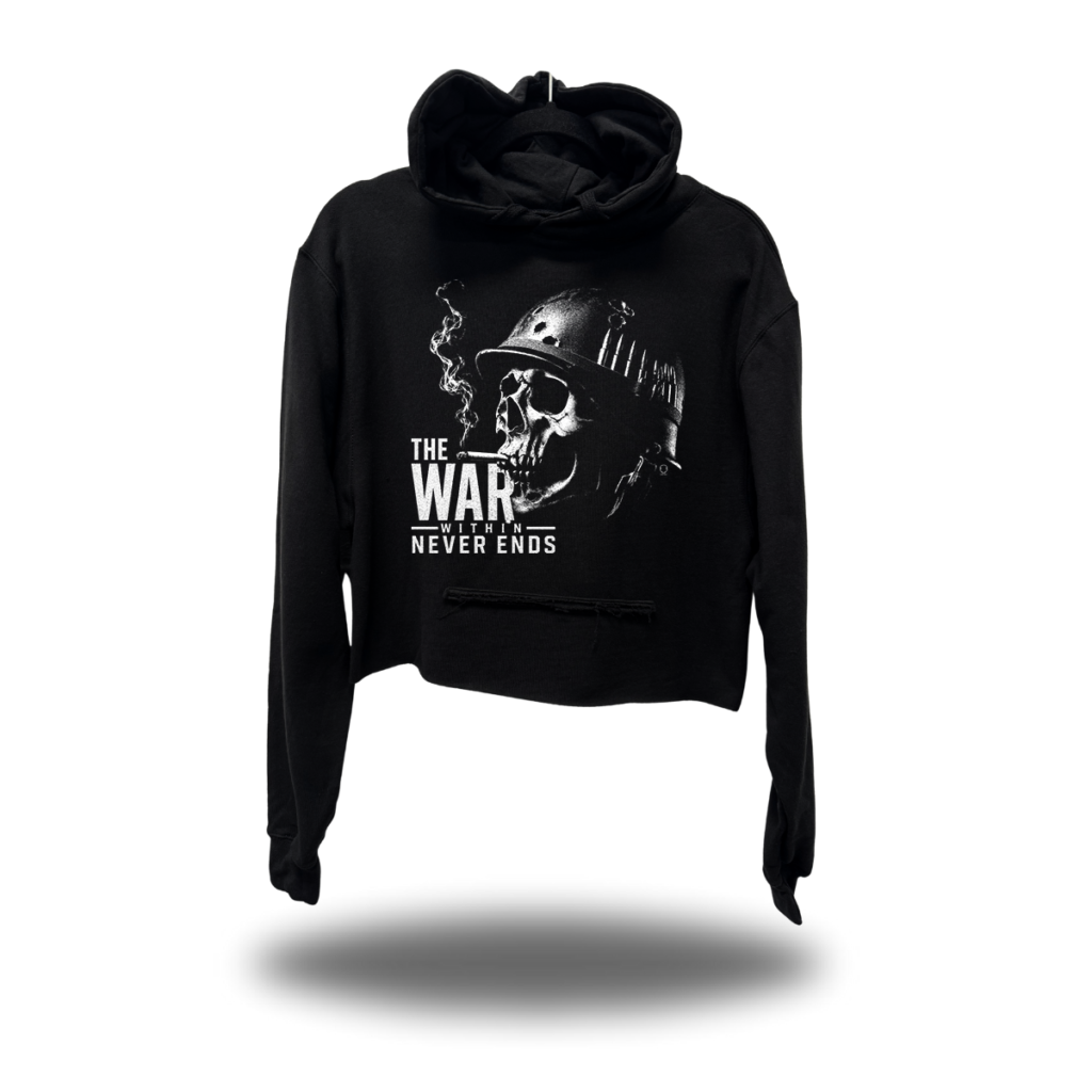 THE WAR CROP HOODIE