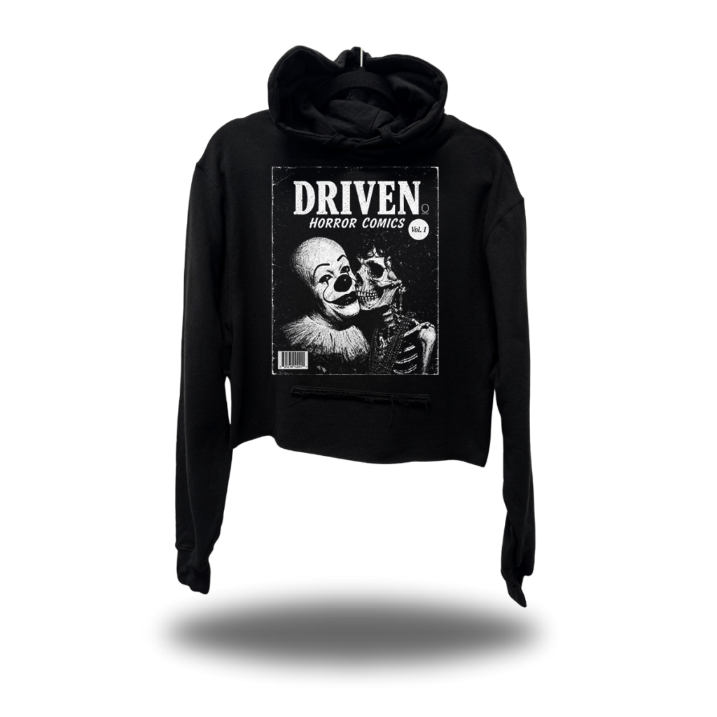 COMICS 1 CROP HOODIE