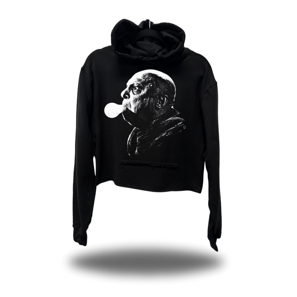 ILLUMINATED CROP HOODIE