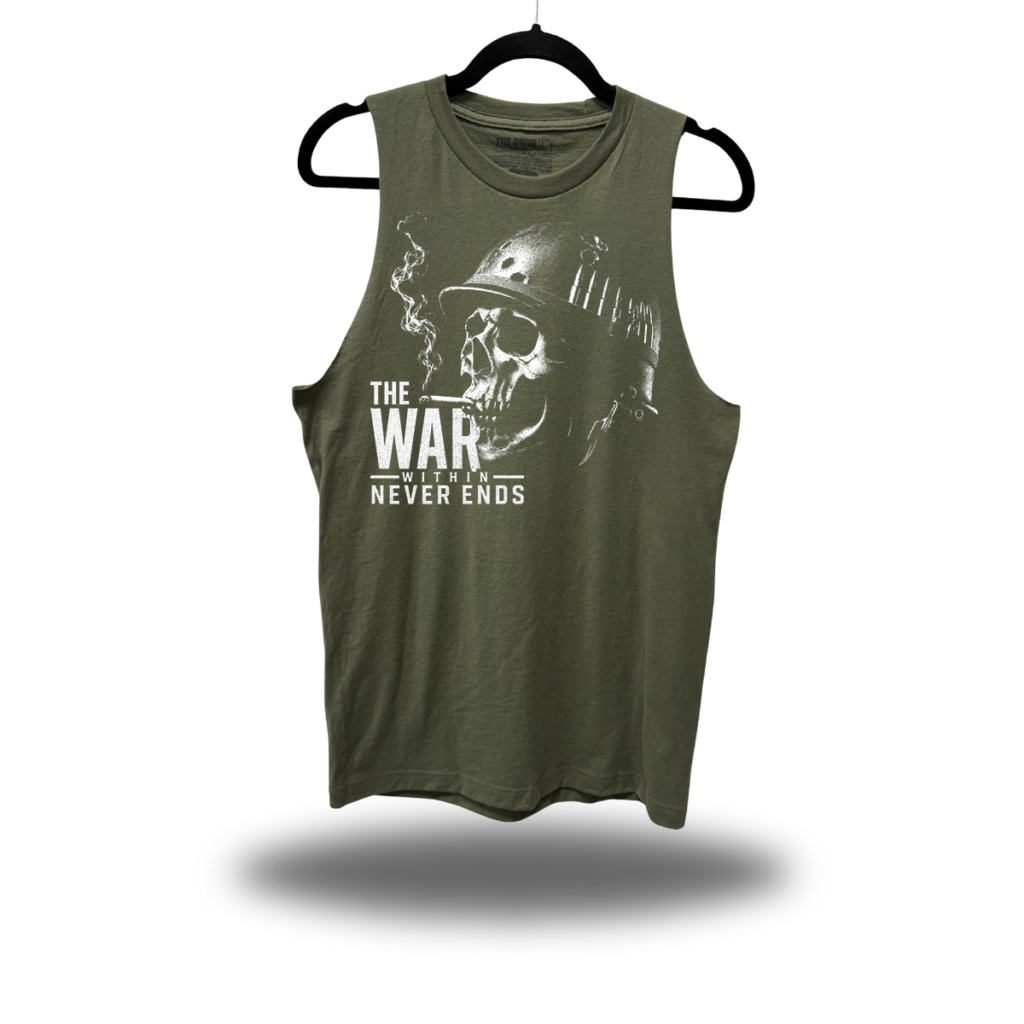 THE WAR CLASSIC TANK TOP MILITARY GREEN
