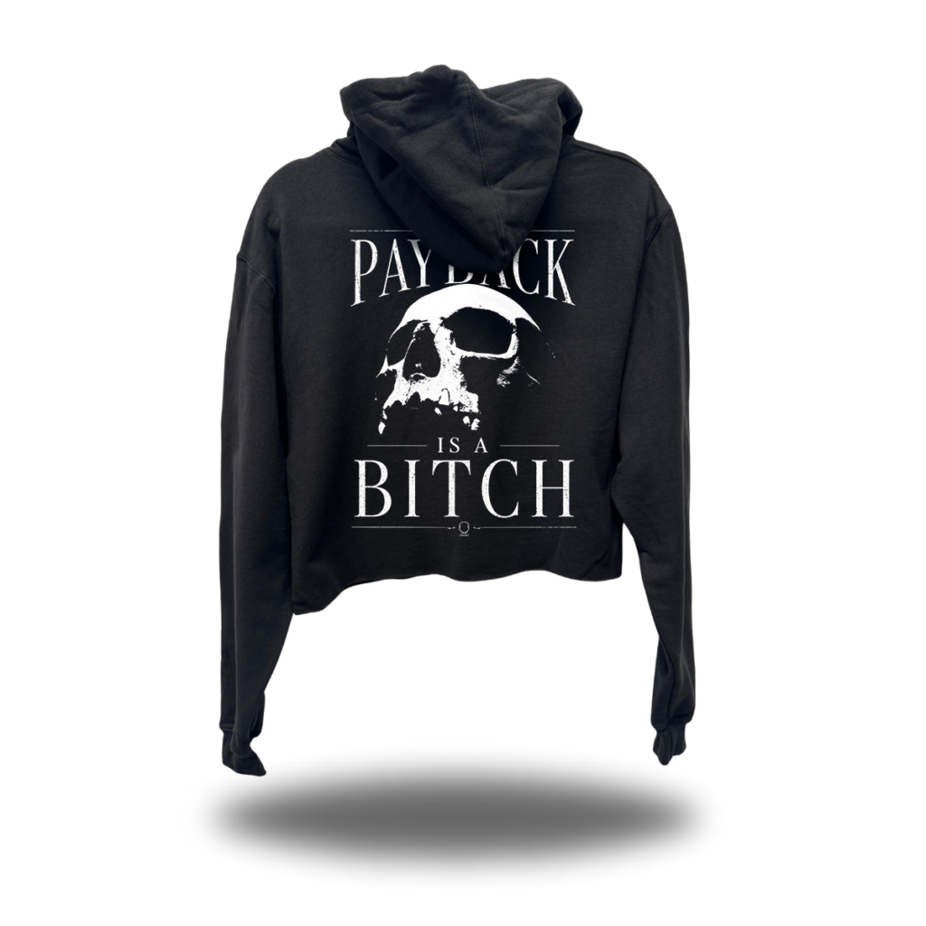 PAYBACK CROP HOODIE