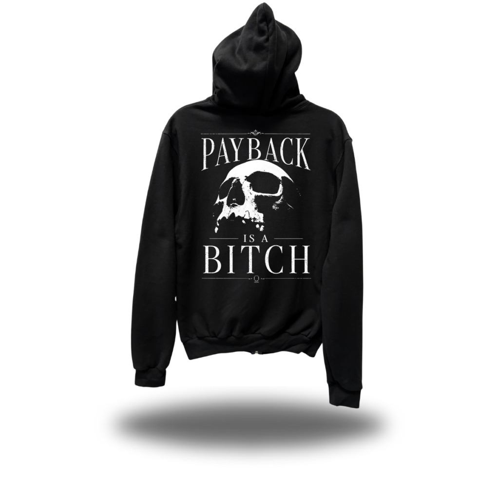PAYBACK ZIP UP HOODIE