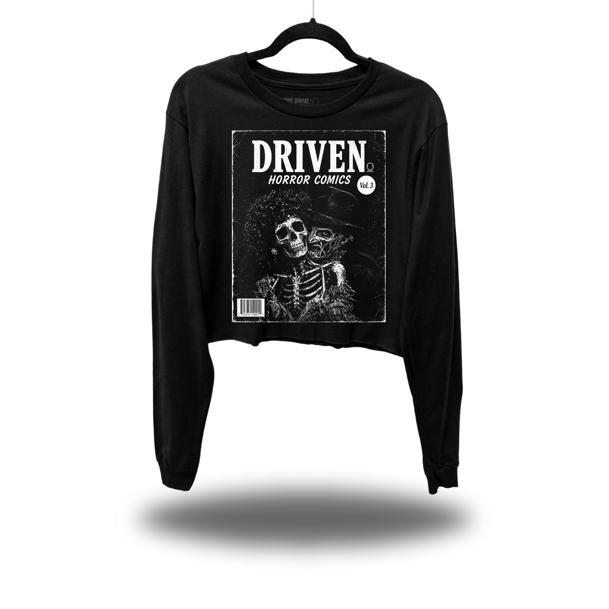 COMICS 3 CROP LONG SLEEVE