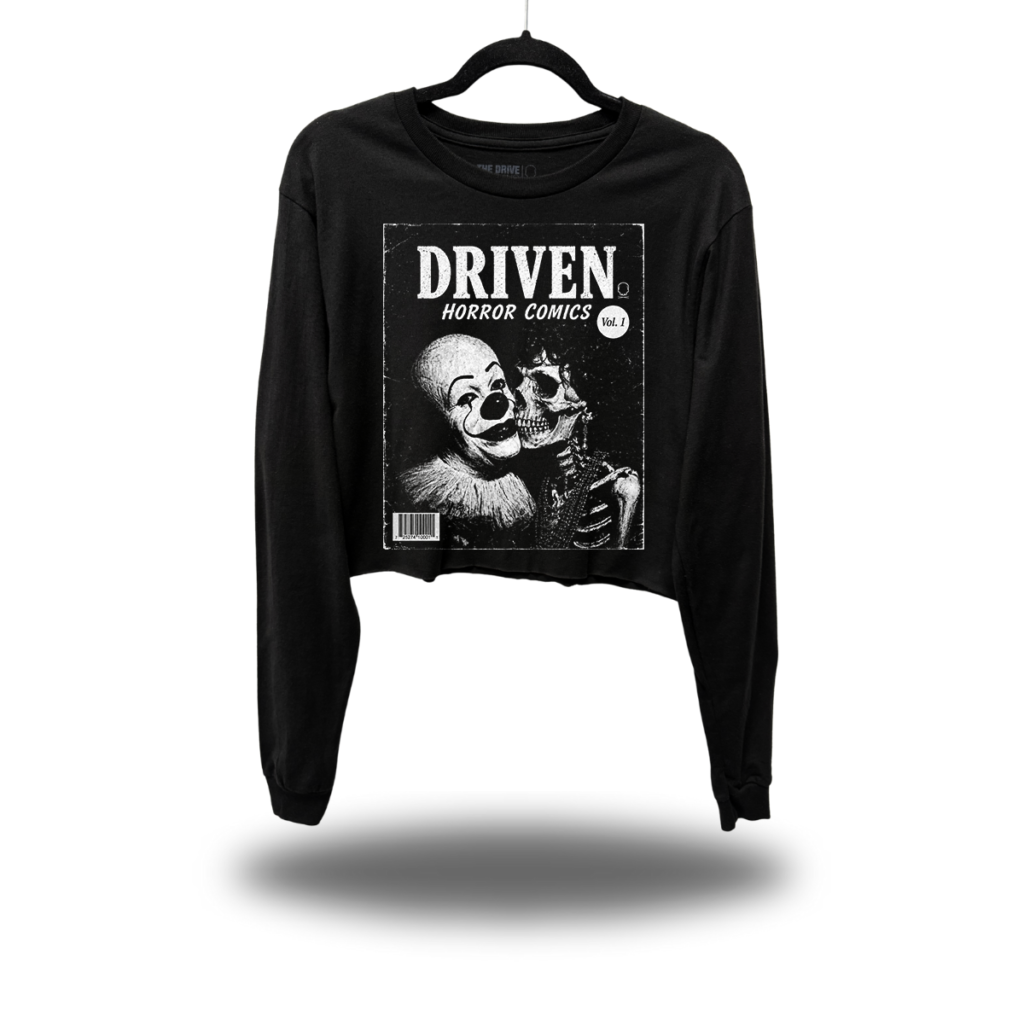 COMICS 1 CROP LONG SLEEVE