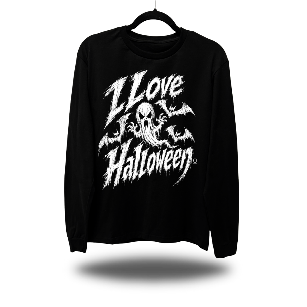 I LOVE HALLOWEEN LONG SLEEVE TEE
