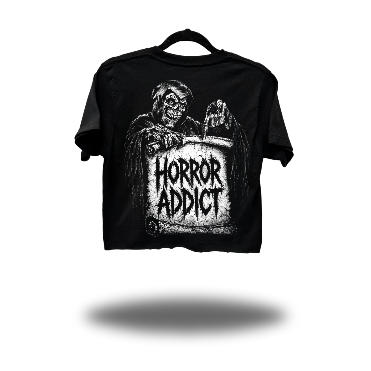 HORROR ADDICT CROP TOP