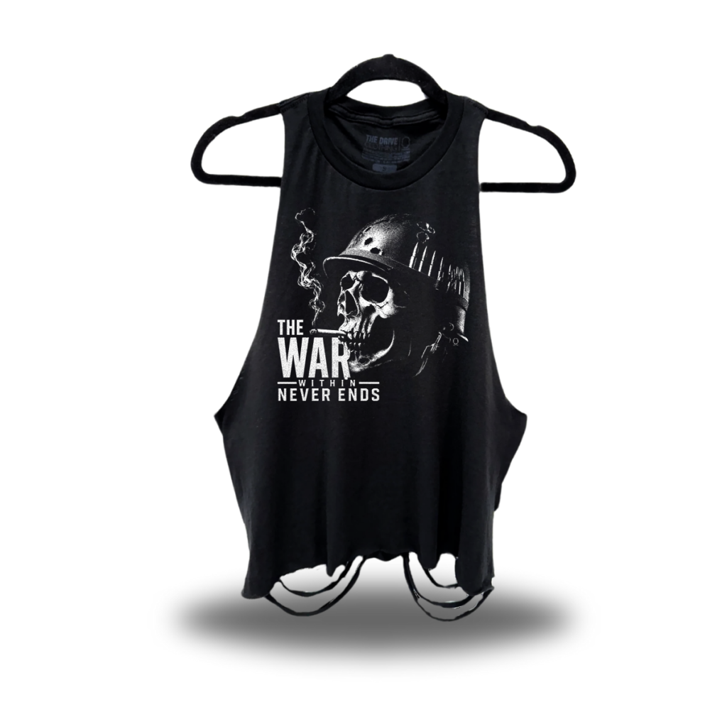 THE WAR ROAD RASH CROP TANK TOP