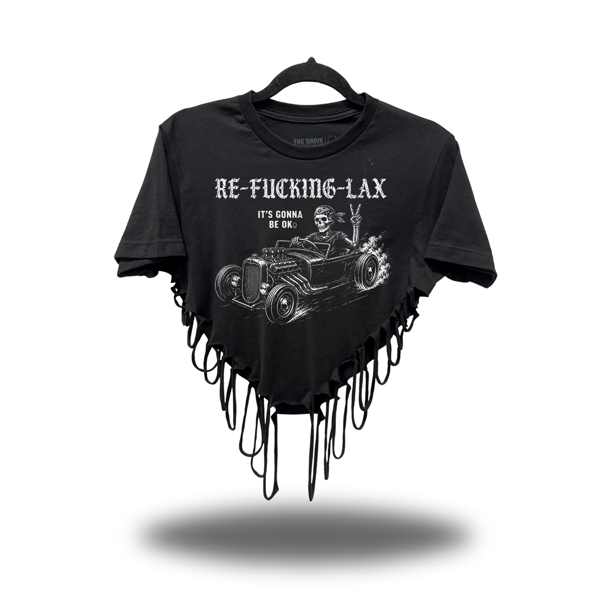 RELAX ROAD RASH HEART CROP TOP