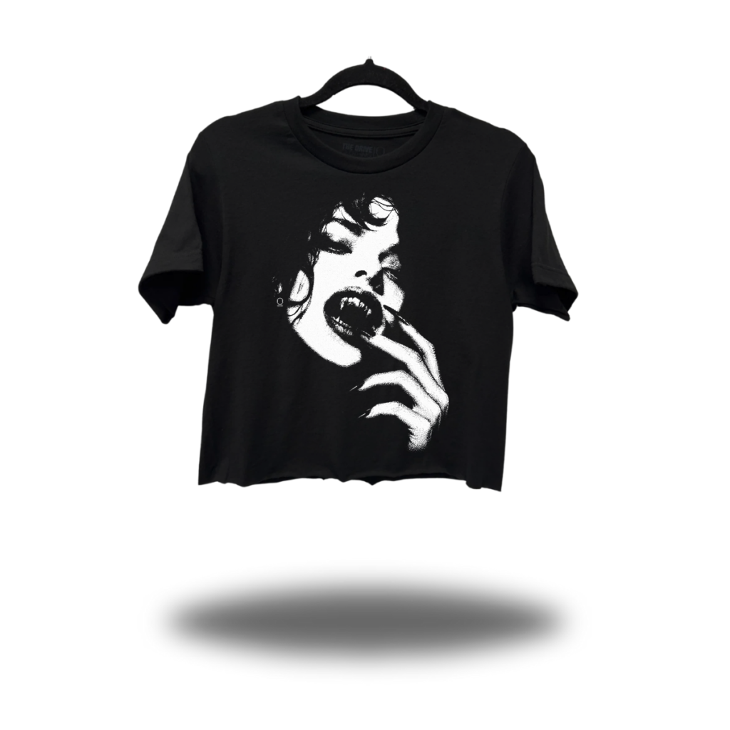 KISS OF DEATH CROP TOP