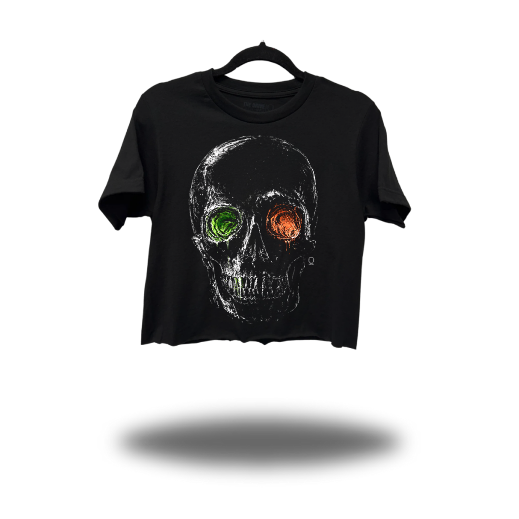 TOXIC VISION CROP TOP
