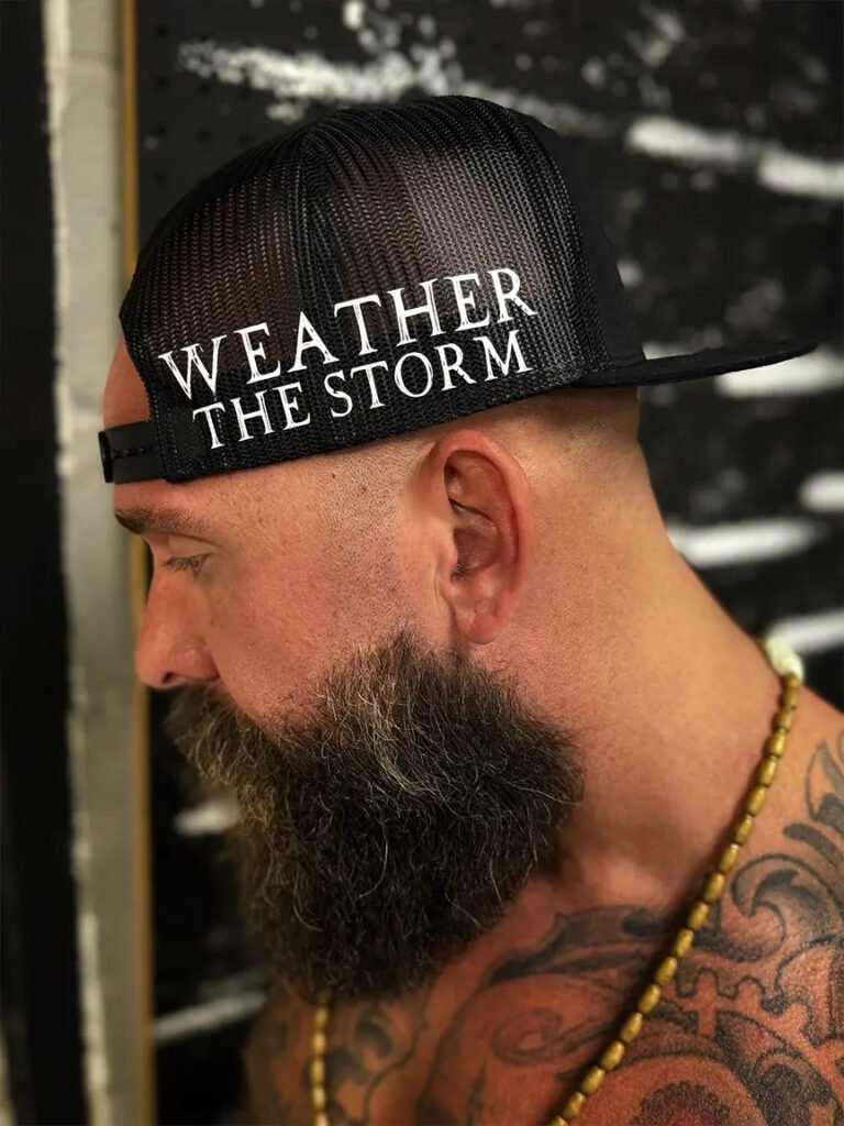 THE STORM SIDE STYLE BLACK HAT