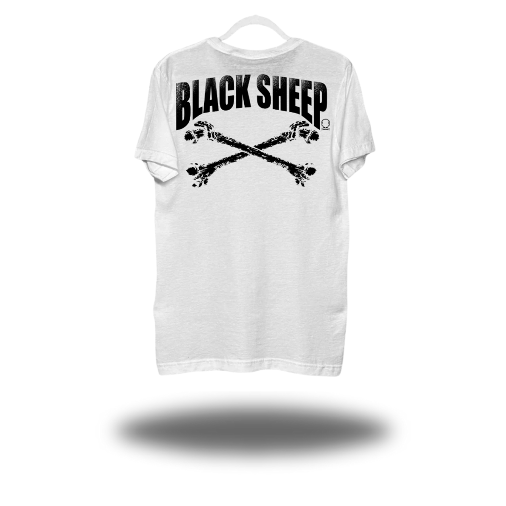 BLACKSHEEP WHITE CLASSIC TEE