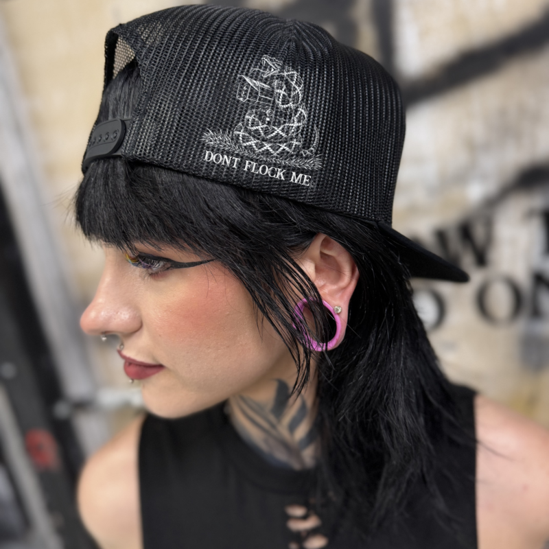 DON'T FLOCK ME SIDE STYLE FLAT BILL HAT