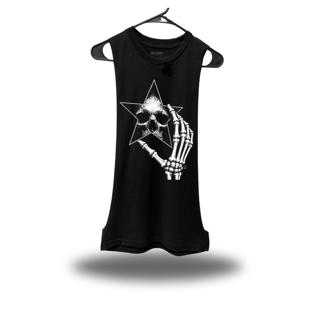 STAR MIRROR DRUMMER ROAD RASH TANK TOP