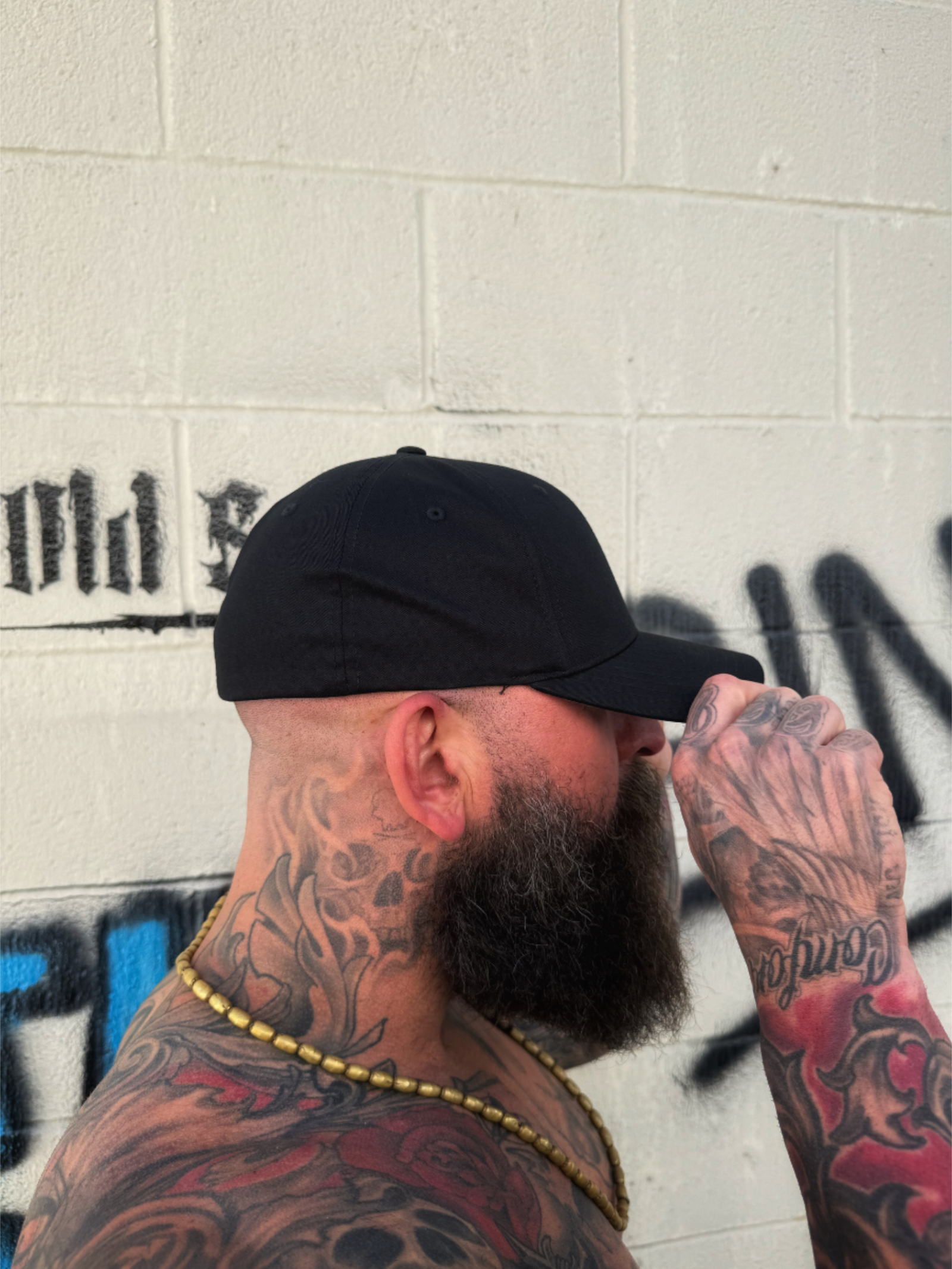 LUCKY FIREFIGHER FLEXFIT COTTON HAT